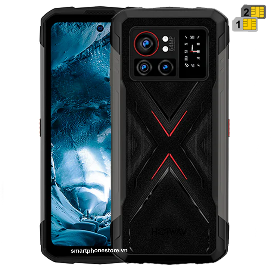 Hotwav Cyber X/X Pro - Có màn hình phụ bền Ram12GB Pin10200mAh 33w Cam108MP Android13