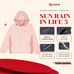 Áo khoác nữ ngăn UV và kháng khuẩn _ Gavani hoz sun, rain in life 5