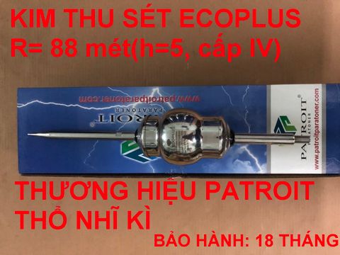 Kim thu sét Thổ Nhĩ Kỳ Patroit Eco Plus Rp=88m