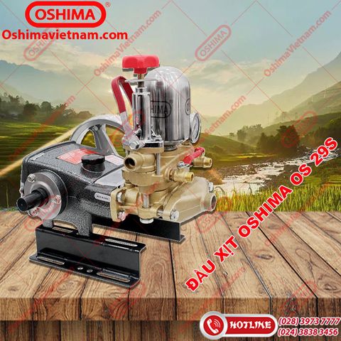 Đầu xịt Oshima OS-29S (PISTON SỨ)