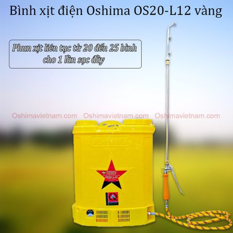 Bình xịt điện Oshima OS 20 L 12