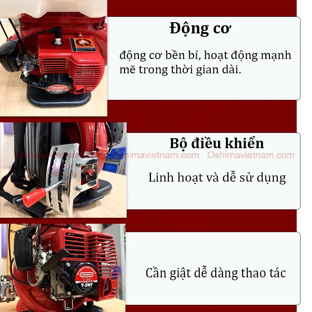 Bình xạ phân Thái Lan Oshima T-3WF