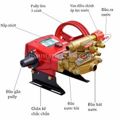 Đầu xịt KCT 30 A công suất 2 HP