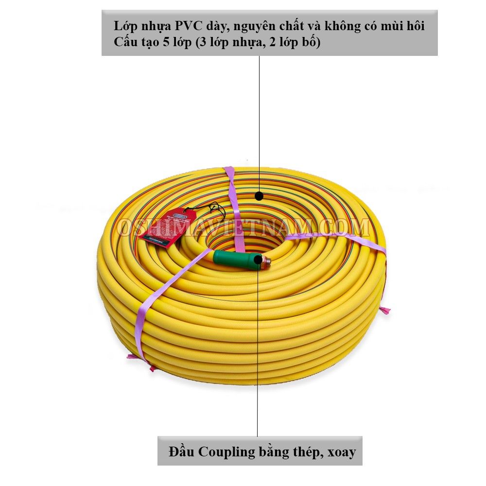 Dây phun áp lực Oshima NO 2 13mm x 100m