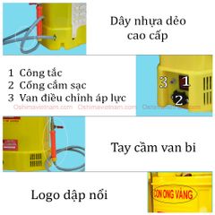 Bình Xịt Điện Con Ong Vàng COV 20D