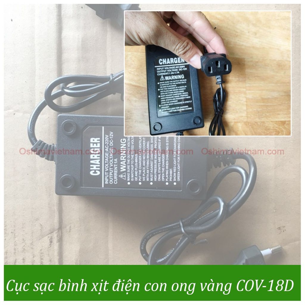 Bình xịt điện Con Ong Vàng COV 18D