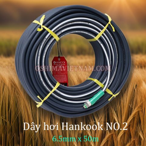 Dây hơi Hankook No.2 6.5mm x 50m Xanh đậm