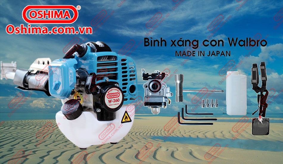 Máy Cắt Cỏ Oshima W 260