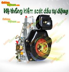 Máy phát điện Oshima OS 6500 (công suất 5kva, đề nổ, chạy dầu)