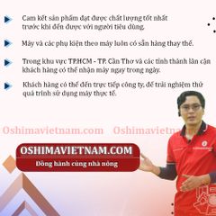 Máy cắt cỏ Oshima 541 cần rời chết