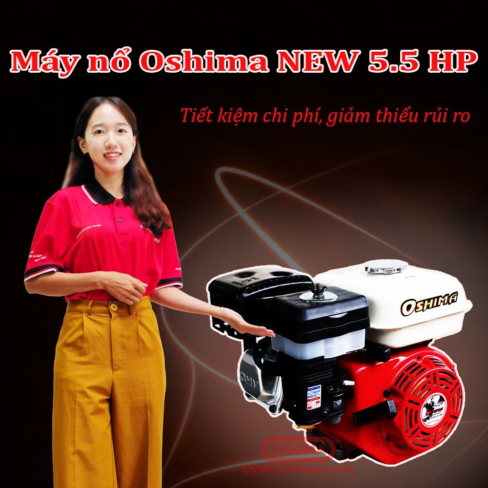 MÁY NỔ OSHIMA NEW 5.5 HP