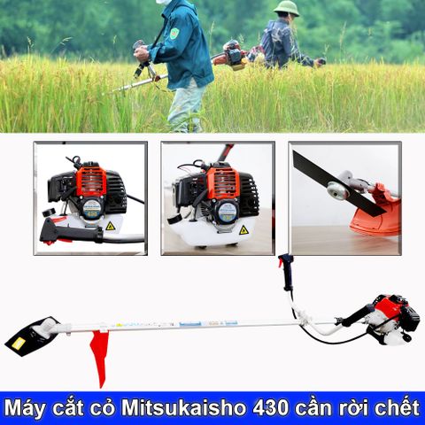 Máy cắt cỏ Mitsukaisho 430 cần rời chết