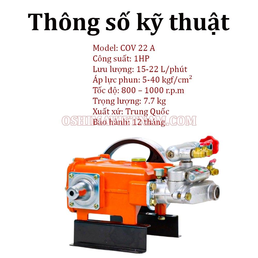 Đầu xịt con ong vàng COV 22 A