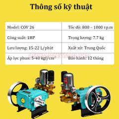 Đầu xịt con ong vàng COV 26