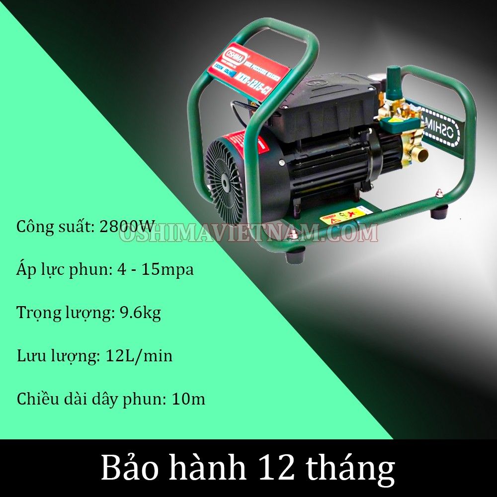 Máy xịt rửa Oshima MXR 1215 C1