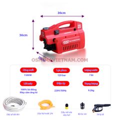 Máy xịt rửa xe gia đình Oshima OS 120