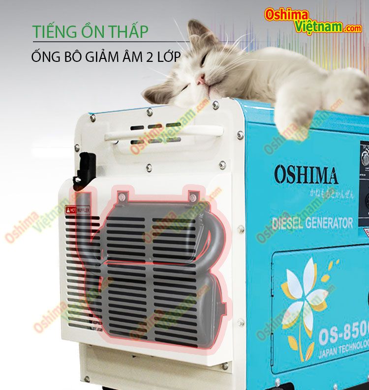 MÁY PHÁT ĐIỆN OSHIMA OS 8500