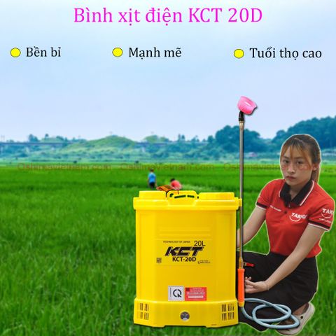 Bình Xịt Điện KCT 20 D