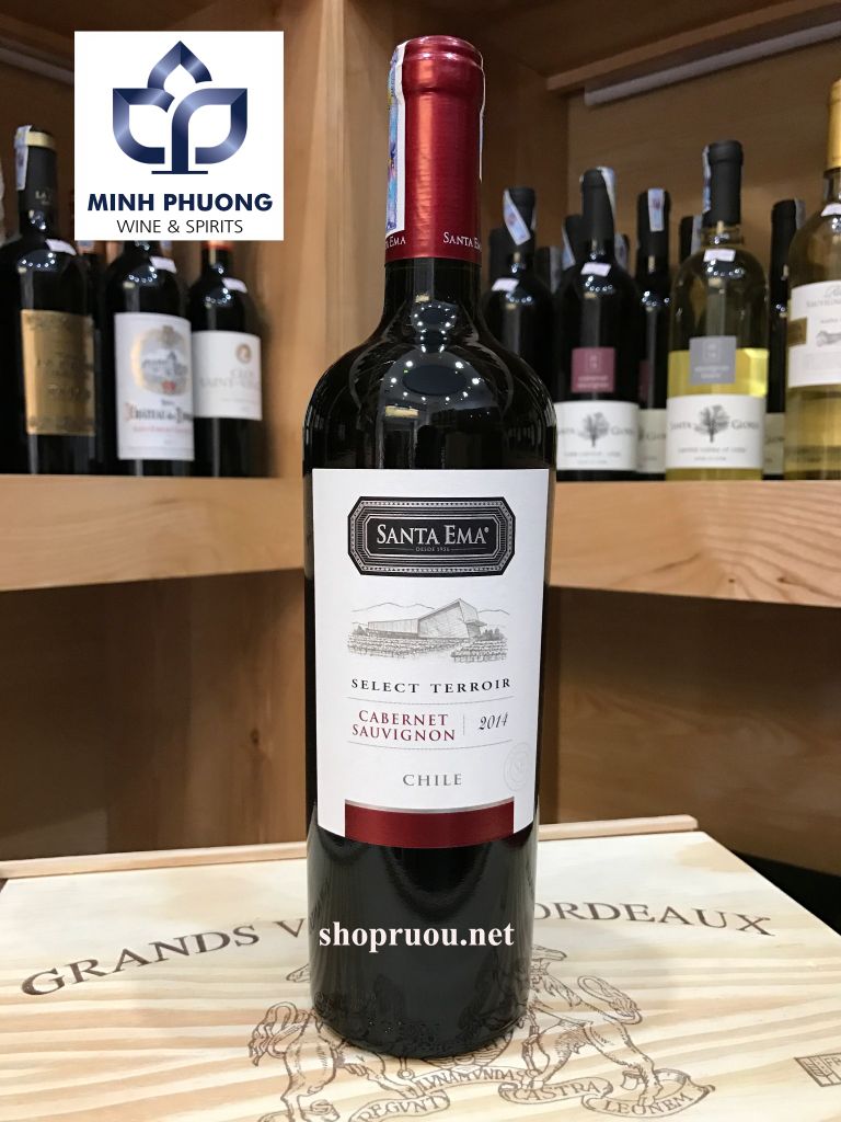 Rượu vang chile Santa Ema Select Terroir Cabernet Sauvignon