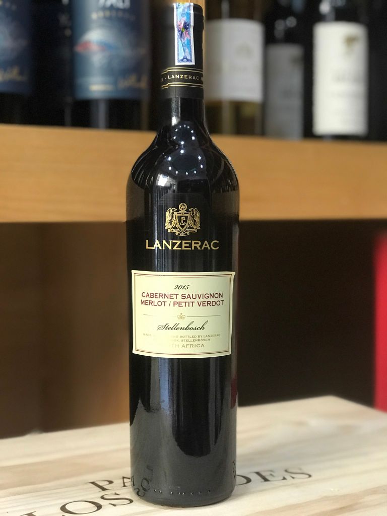 Rượu Vang Nam Phi LANZERAC ( Cabernet / Merlot/ Petit )