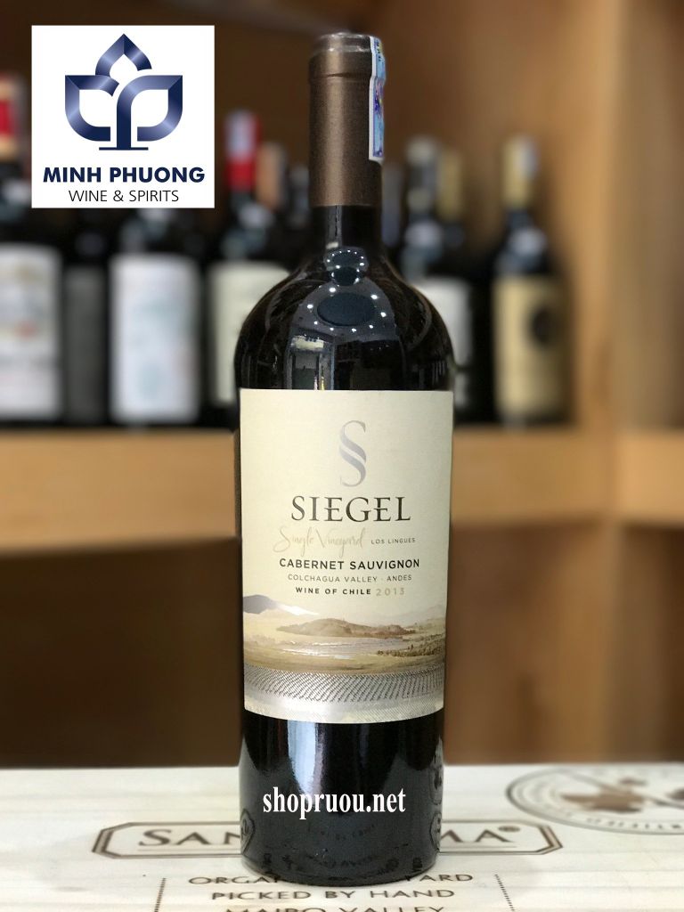 RƯỢU VANG CHILE SIEGEL VINYARD CABERNET SAUVIGNON