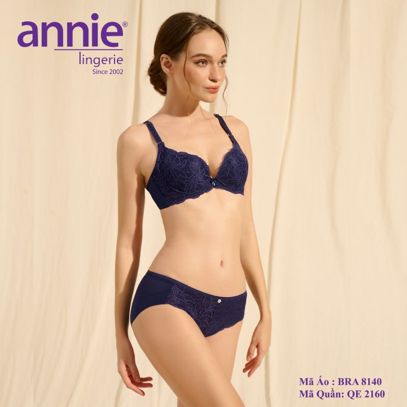 Áo ngực ren Annie nâng ngực, lưng bảng to.