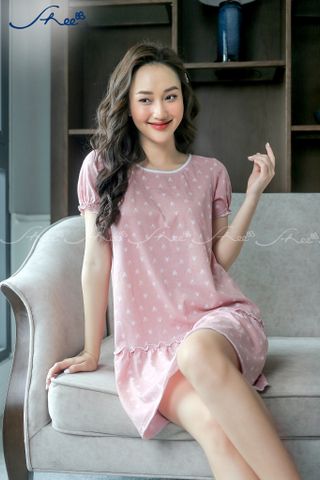  Đầm ngủ thun hoa tay cánh tiên baby doll 