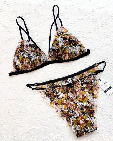  Set bra Evacharm ren dây không gọng, freesize 