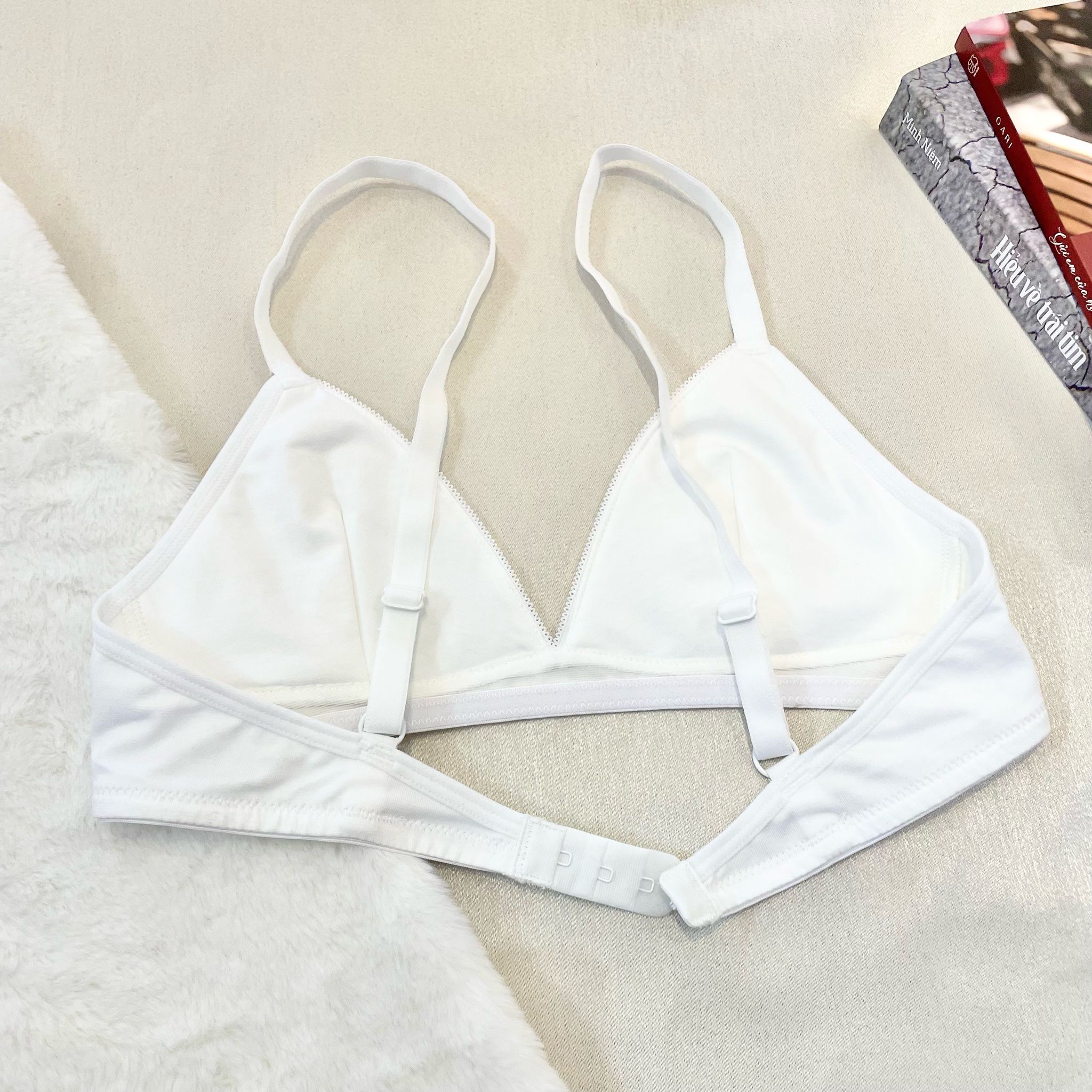 Áo lót Relax vải cotton không gọng