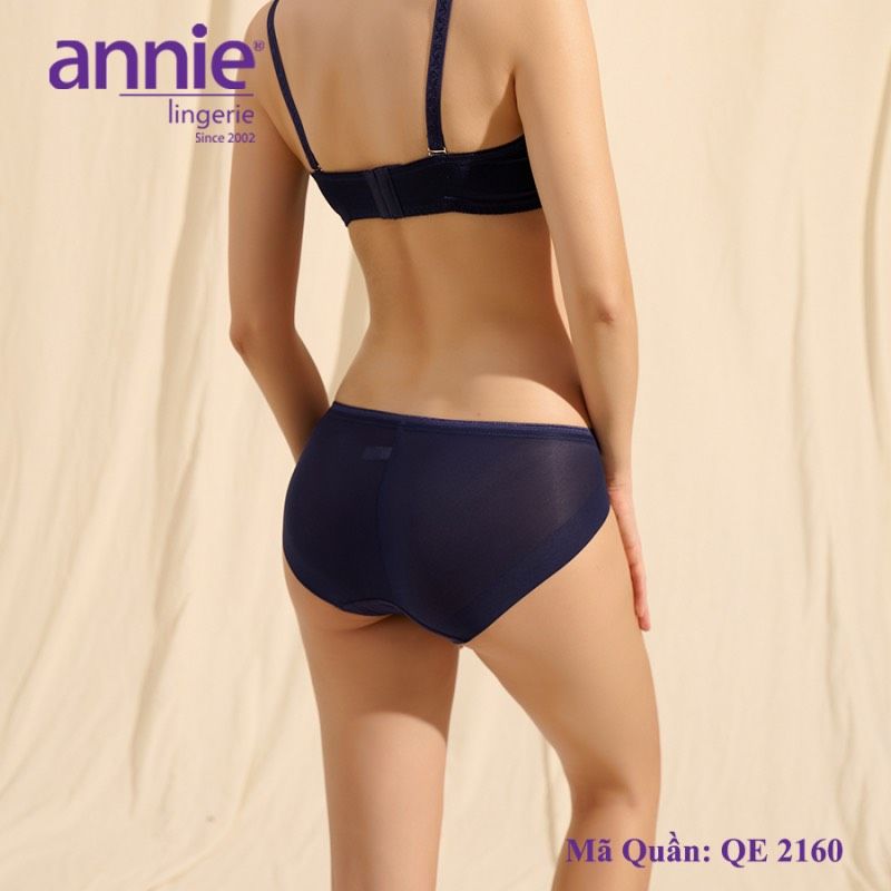 Quần lót Annie vải Hem phối ren không viền mông