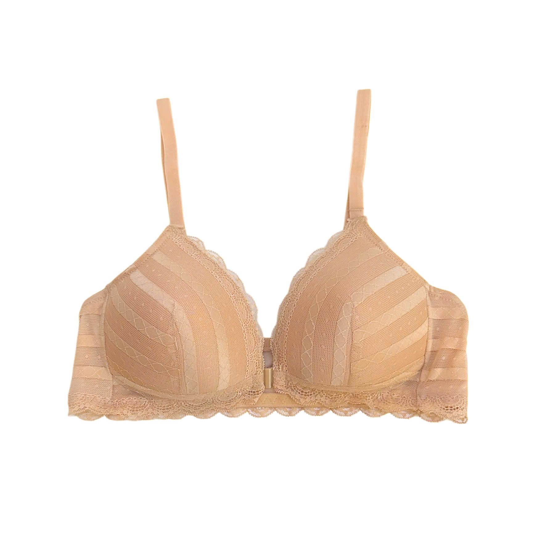 Áo Bralette ren Relax cài trước mỏng không gọng chất liệu ren