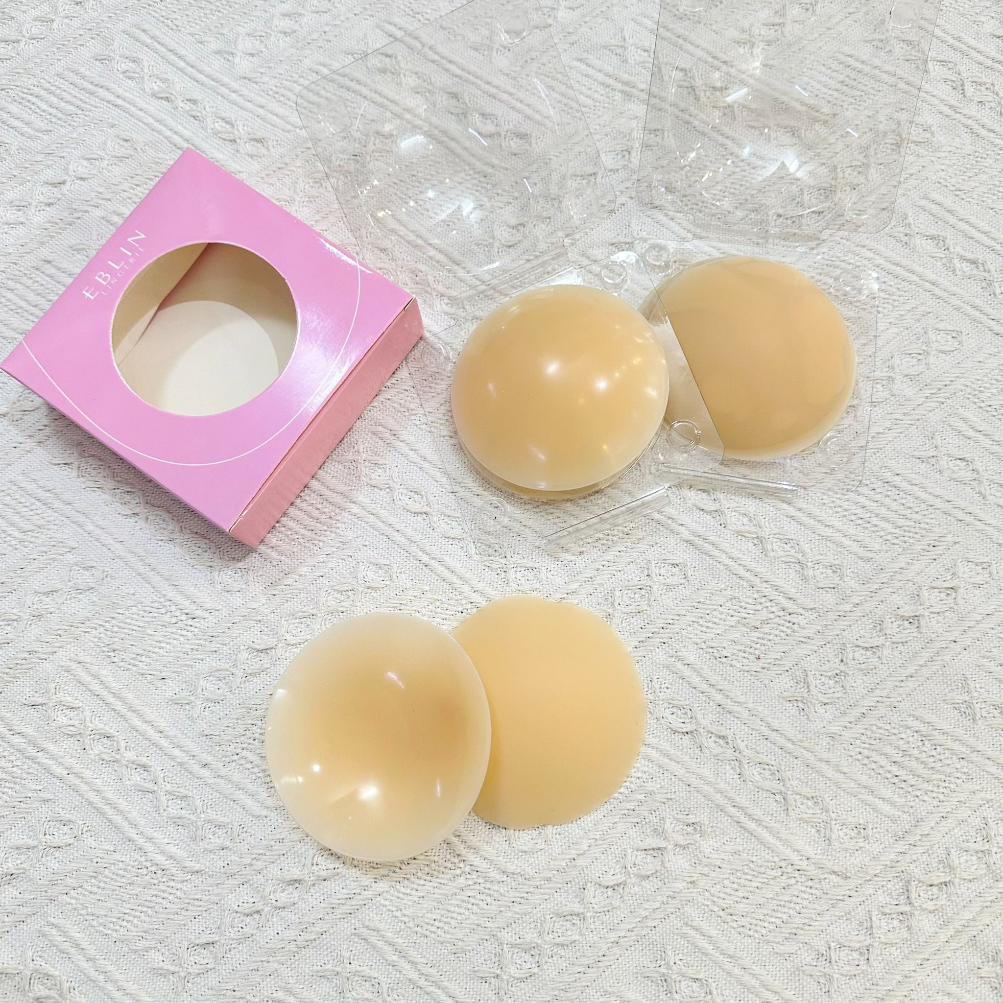 Hộp 3 cặp dán ti sinh nhiệt silicon
