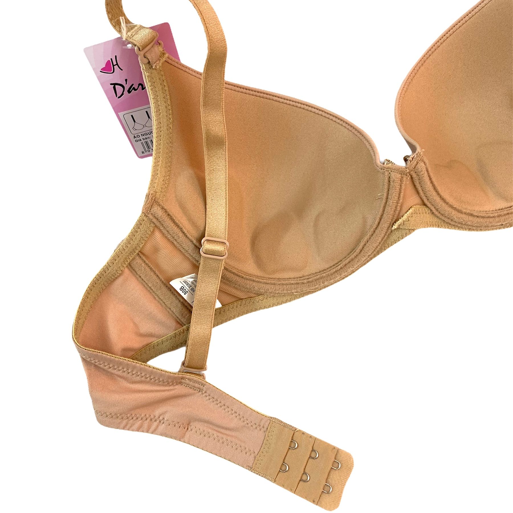 Áo ngực Darlin mút mỏng cúp cong vải thun trơn