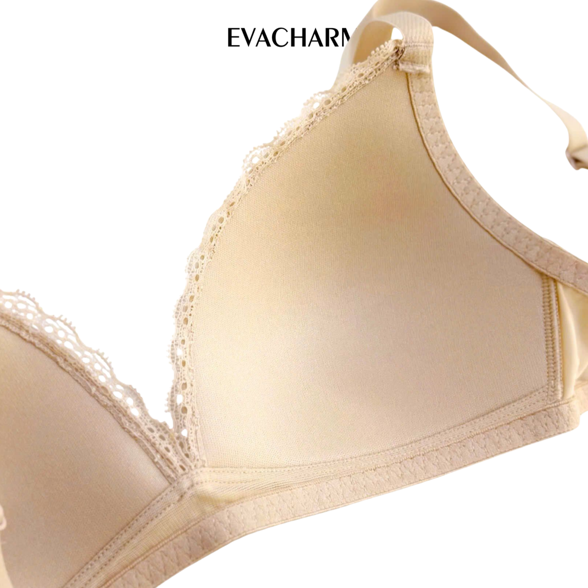 Áo ngực không gọng Lys trơn cúp ngực mút mỏng