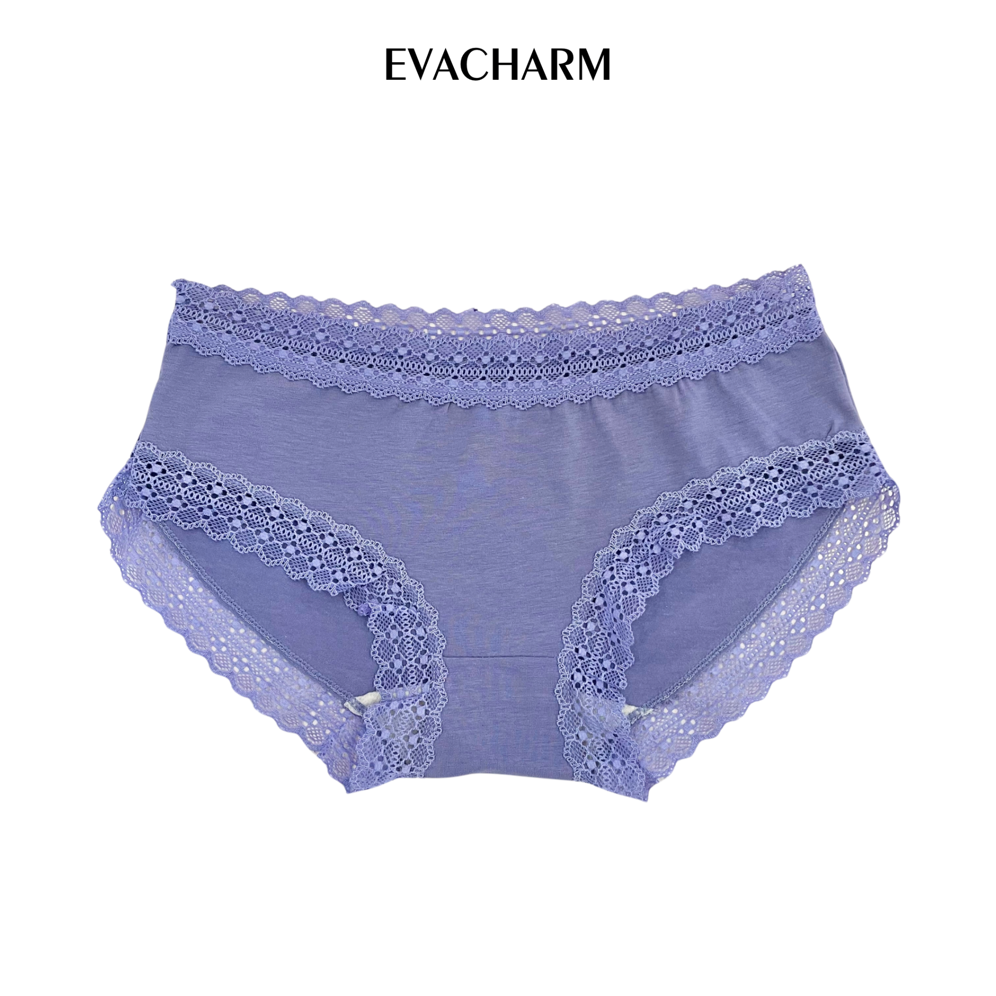 Quần lót Cotton viền ren lưng vừa