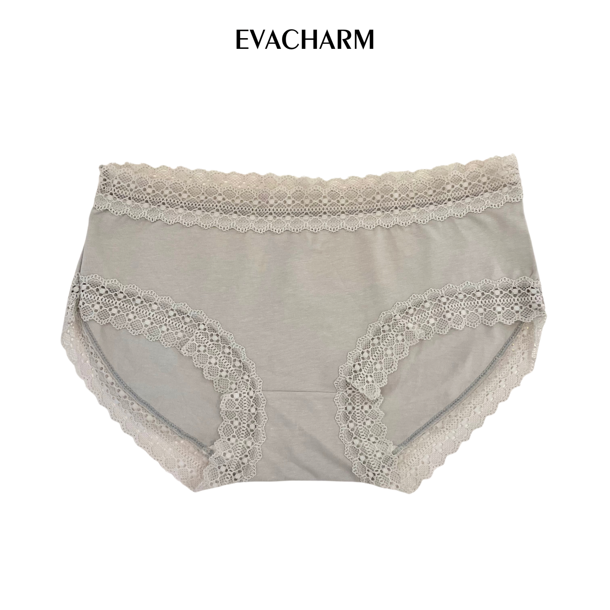 Quần lót Cotton viền ren lưng vừa