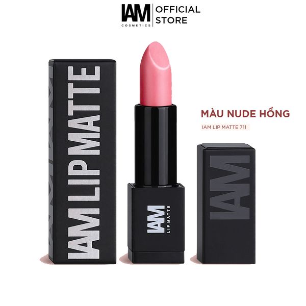  Son thỏi IAM LIP MATTE - Màu Nude Hồng - PINKTEREST 711 