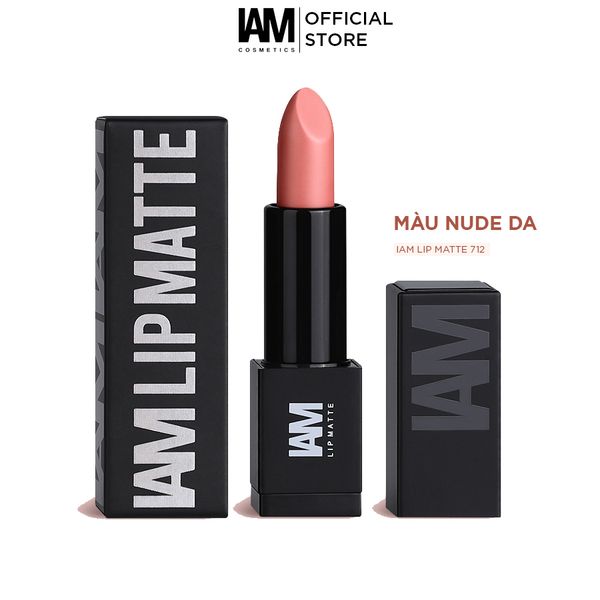  Son thỏi IAM LIP MATTE - Màu Nude Da - IAM SUNNY 712 