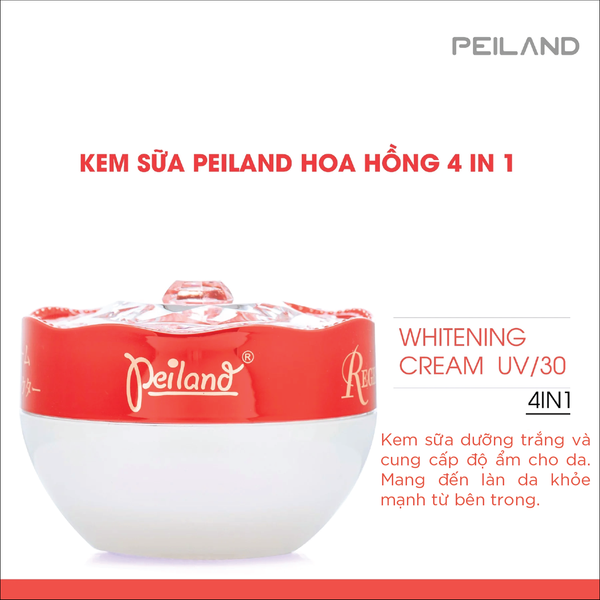  Kem Sữa Peiland Hoa Hồng 4 in 1 
