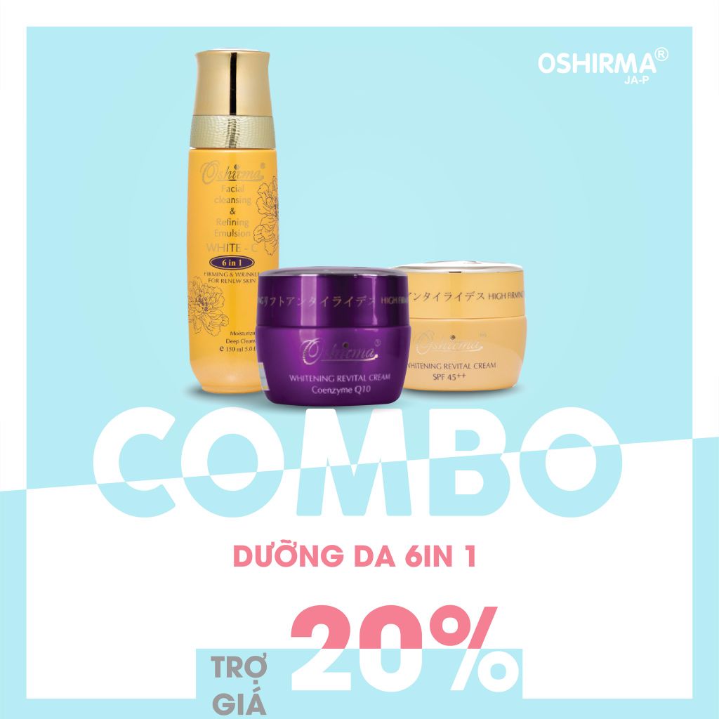 COMBO DƯỠNG DA 6 IN 1