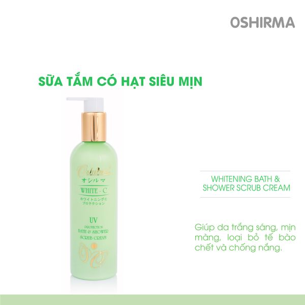  Sữa tắm có hạt siêu mịn sáng da 320ml (các loại da) 