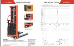 Xe nâng bán tự động CTD