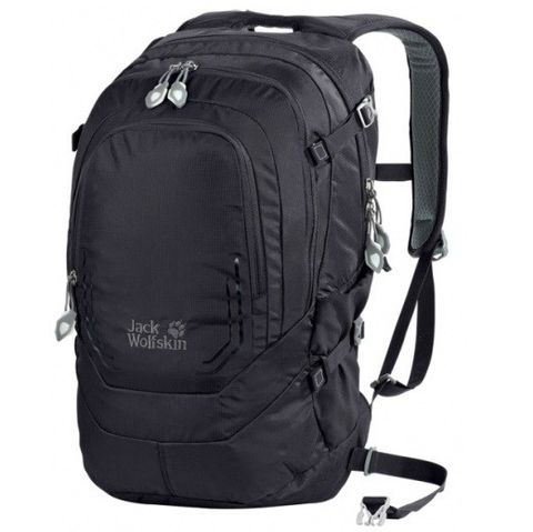 Balo Leo Núi Jack Wolfskin Apolo Đen