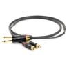 Cáp 6.5mm ra RCA AV 1 cặp Coraon Z-NP2X-B + Z-373-BG + NC-MS2AT 1M 1.5M 3M 5M 10M