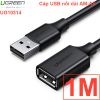 Cáp nối dài USB 2.0 AM-AF UGREEN 24K 0.5M 1M 2M 3M  5M