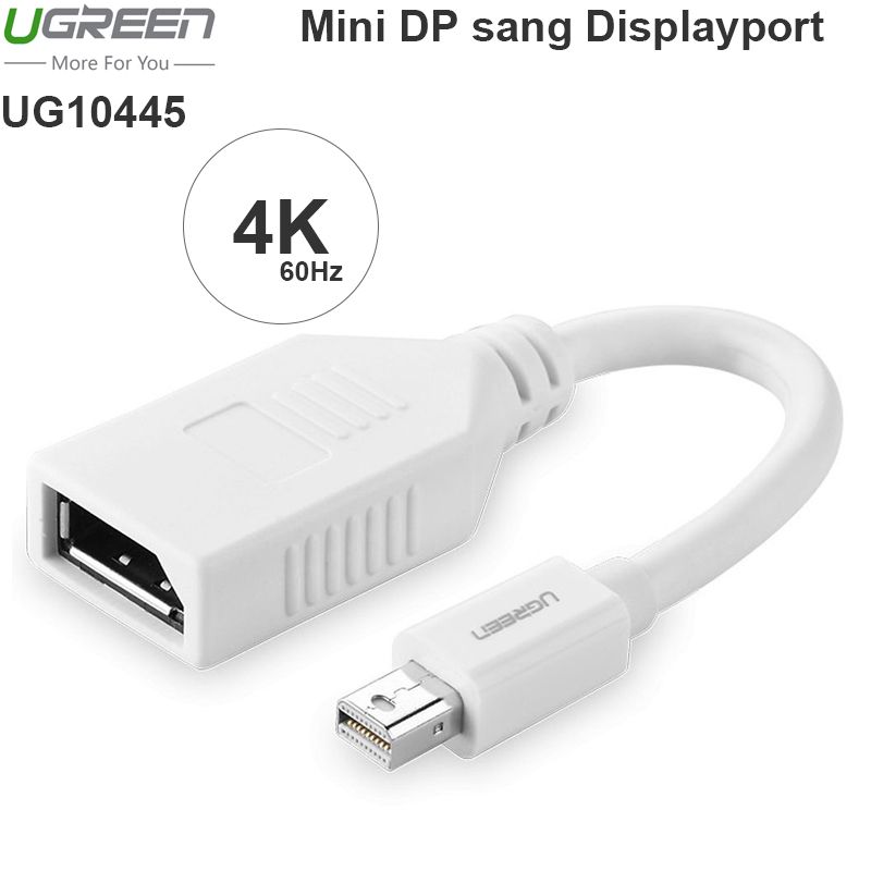 Mini displayport sang Displayport 15Cm Ugreen 10445