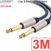 Cáp âm thanh audio 6.5mm UGREEN 1M 1.5M 2M 3M 5M