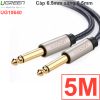 Cáp âm thanh audio 6.5mm UGREEN 1M 1.5M 2M 3M 5M