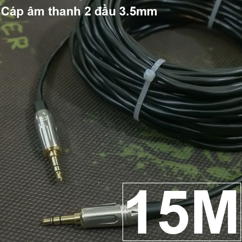  Cáp audio 2 đầu 3.5mm AUX Coraon jack 3.5mm LCS3G cáp NC-2B2AT 10M 15M 20M 25M 30M 40M 50M 