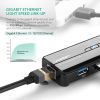 Bộ chia USB 3.0 3 cổng - USB sang LAN RJ45 gigabit Ugreen 20265